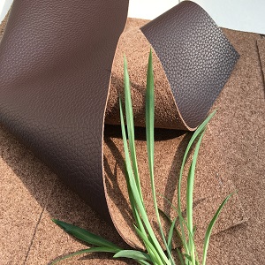mahogany split leather with pu coating